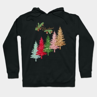 merry Christmas Trees Hoodie